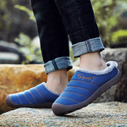 Winter Bag And Casual Home Two-wear Cotton Slippers